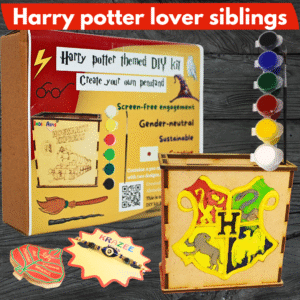 Harry potter, hogwarts themed DIY penstand