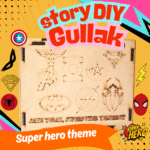super hero themed gullak